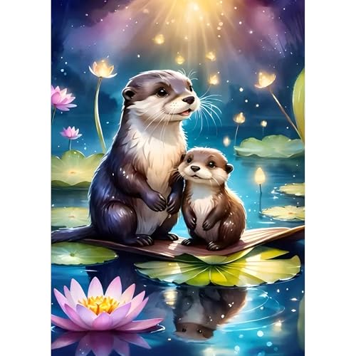 TOSTOG Diamond Painting für Erwachsene Anfänger,5D Diamant Painting Kits Bilder Cartoon Tiere DIY Full Drill Diamant Malerei Set 30x40cm für Wanddekor TOSTOG Diamond Painting für Erwachsene Anfänger,5D Diamant Painting Kits Bilder Cartoon Tiere DIY Full Drill Diamant Malerei Set 30x40cm für Wanddekor von TOSTOG