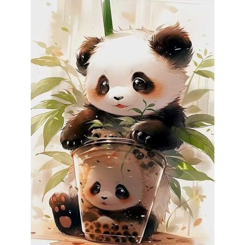 TOSTOG Diamond Painting für Erwachsene Anfänger,Panda und Bambus 5D Diamant Painting Kits Bilder für Erwachsene,DIY Full Drill Diamant Malerei Set 30x40cm für Wanddekor TOSTOG Diamond Painting für Erwachsene Anfänger,Panda und Bambus 5D Diamant Painting Kits Bilder für Erwachsene,DIY Full Drill Diamant Malerei Set 30x40cm für Wanddekor von TOSTOG