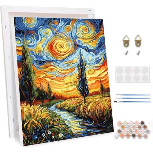 TOSTOG Malen Nach Zahlen Erwachsene mit Rahmen,Feld Landschaft Acrylmalerei Set DIY Handgemalt Ölgemälde Kit Paint by Numbers Adult Beginner,Hause Dekoration Verwendet Werden 30x40cm TOSTOG Malen Nach Zahlen Erwachsene mit Rahmen,Feld Landschaft Acrylmalerei Set DIY Handgemalt Ölgemälde Kit Paint by Numbers Adult Beginner,Hause Dekoration Verwendet Werden 30x40cm von TOSTOG