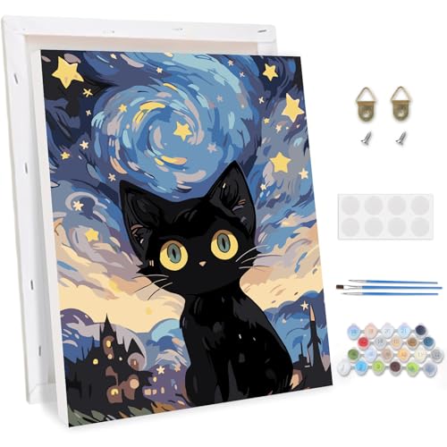 TOSTOG Malen Nach Zahlen Erwachsene mit Rahmen,Katze Acrylmalerei Set DIY Handgemalt Ölgemälde Kit Paint by Numbers Adult Beginner,Hause Dekoration Verwendet Werden 30×40cm TOSTOG Malen Nach Zahlen Erwachsene mit Rahmen,Katze Acrylmalerei Set DIY Handgemalt Ölgemälde Kit Paint by Numbers Adult Beginner,Hause Dekoration Verwendet Werden 30×40cm von TOSTOG