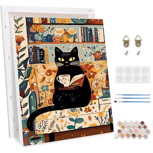 TOSTOG Malen Nach Zahlen Erwachsene mit Rahmen,Katze Acrylmalerei Set DIY Handgemalt Ölgemälde Kit Paint by Numbers Adult Beginner,Hause Dekoration Verwendet Werden 30x40cm TOSTOG Malen Nach Zahlen Erwachsene mit Rahmen,Katze Acrylmalerei Set DIY Handgemalt Ölgemälde Kit Paint by Numbers Adult Beginner,Hause Dekoration Verwendet Werden 30x40cm von TOSTOG
