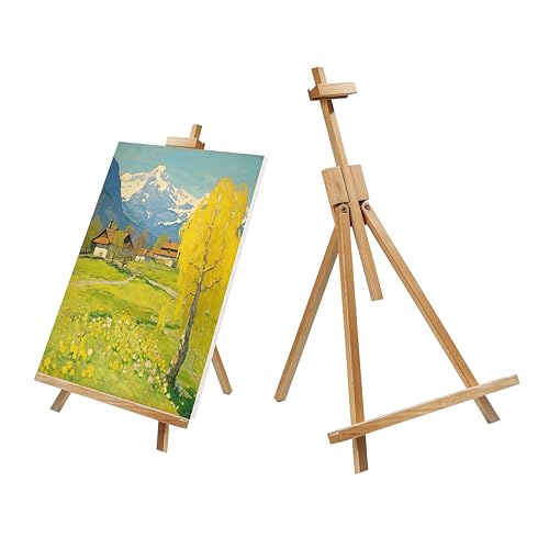 Staffelei Tischstaffelei für Leinwand bis 60cm Holzständer A-Form aus Buchenholz Verstellbar Tisch Staffelei zu bemalen Foto Display Staffelei Tischstaffelei für Leinwand bis 60cm Holzständer A-Form aus Buchenholz Verstellbar Tisch Staffelei zu bemalen Foto Display von TOUROCMONT