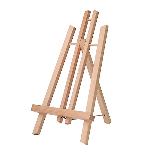 Tischstaffelei aus Buchenholz 40 cm hoch Staffelei Holzstaffelei Mini Staffelei Kinder Staffelei Klappbar Und Höhenverstellbar Tischstaffelei aus Buchenholz 40 cm hoch Staffelei Holzstaffelei Mini Staffelei Kinder Staffelei Klappbar Und Höhenverstellbar von TOUROCMONT