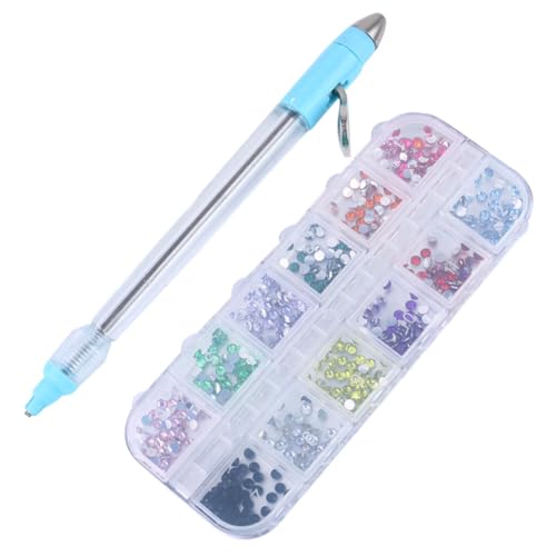 TOVINANNA 1 Satz DIY Maniküre Set Multifunktionaler Nail Art Rhinestone für Kreative Nagelgestaltung Nagelkunst Tools und Zubehör Blau für Profis und Anfänger TOVINANNA 1 Satz DIY Maniküre Set Multifunktionaler Nail Art Rhinestone für Kreative Nagelgestaltung Nagelkunst Tools und Zubehör Blau für Profis und Anfänger von TOVINANNA