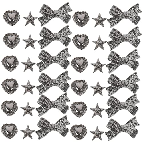 TOVINANNA 1 Satz Vintage Metal Nail Art Zubehör Punk Diy Nagel Dekoration Für Für Maniküre Und Bastelprojekte Langanhaltende Aus Robustem Legierungsmaterial 30 Stück TOVINANNA 1 Satz Vintage Metal Nail Art Zubehör Punk Diy Nagel Dekoration Für Für Maniküre Und Bastelprojekte Langanhaltende Aus Robustem Legierungsmaterial 30 Stück von TOVINANNA