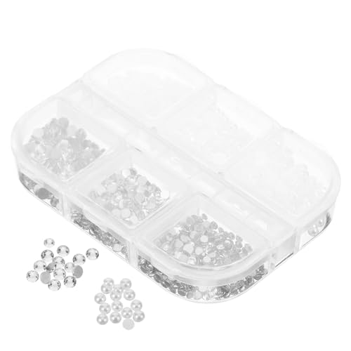 TOVINANNA 1 Schachtel Nail Art Charms Flache Perlen und Schmucksteine für DIY Nageldekorationen Verschiedene Designs für Maniküre und Kreative Nail Art Vielseitig Einsetzbar für Jede TOVINANNA 1 Schachtel Nail Art Charms Flache Perlen und Schmucksteine für DIY Nageldekorationen Verschiedene Designs für Maniküre und Kreative Nail Art Vielseitig Einsetzbar für Jede von TOVINANNA
