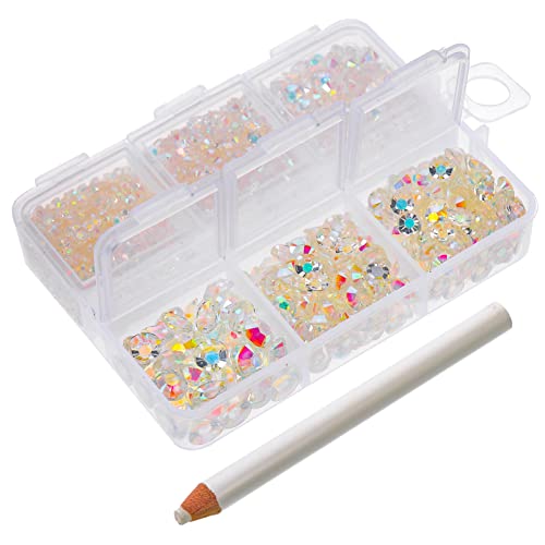 TOVINANNA 1 Schachtel Resin Flache Rückseite Strasssteine für Maniküre DIY Dekoration für Nageldesign Hochwertige Bastelsteine Aufbewahrungsbox Glänzende Ornamente für Kreative Projekte TOVINANNA 1 Schachtel Resin Flache Rückseite Strasssteine für Maniküre DIY Dekoration für Nageldesign Hochwertige Bastelsteine Aufbewahrungsbox Glänzende Ornamente für Kreative Projekte von TOVINANNA