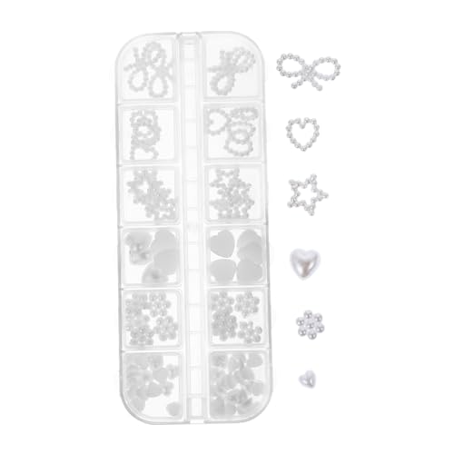 TOVINANNA 1 Schachtel Schöne Nagelkunstperlen Herzförmige Dekorationen für DIY Maniküre Nail Art Charms für Kreative Nageldesigns Einfach zu Verwenden für Zuhause und Salons TOVINANNA 1 Schachtel Schöne Nagelkunstperlen Herzförmige Dekorationen für DIY Maniküre Nail Art Charms für Kreative Nageldesigns Einfach zu Verwenden für Zuhause und Salons von TOVINANNA