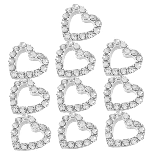 TOVINANNA 10 Stück Herzform Nagel Charms aus Trendige Strasssteine für Kreative Nageldesigns für Diy und Professionelle Maniküre Zubehör TOVINANNA 10 Stück Herzform Nagel Charms aus Trendige Strasssteine für Kreative Nageldesigns für Diy und Professionelle Maniküre Zubehör von TOVINANNA