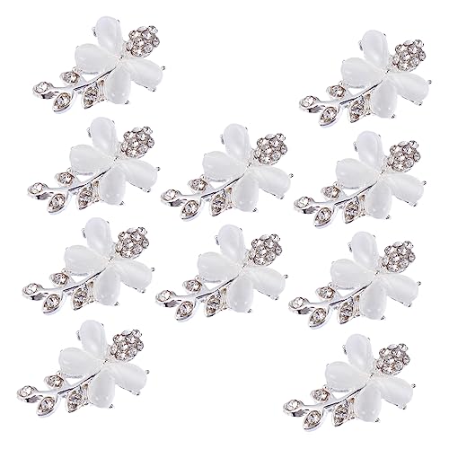 TOVINANNA 10 Stück Teiliges Set Katzenaugenstein Nageldesign Schmuck Stilvolle DIY Maniküre Dekorationen für Hochzeiten Partys und Besondere Anlässe von TOVINANNA