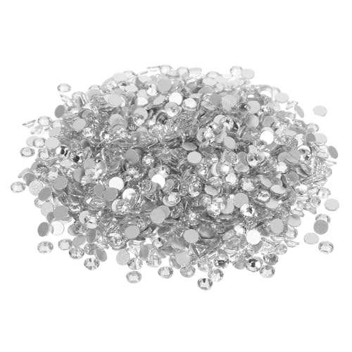 TOVINANNA 1440 Stück Kristall -Strass Flatback -Diamanten für Handwerk runde Strasssteine für DIY -Handwerk Kristall -Edelsteine für Schuhe Dekoration Flatback -Strasssteine Glas Weiß TOVINANNA 1440 Stück Kristall -Strass Flatback -Diamanten für Handwerk runde Strasssteine für DIY -Handwerk Kristall -Edelsteine für Schuhe Dekoration Flatback -Strasssteine Glas Weiß von TOVINANNA
