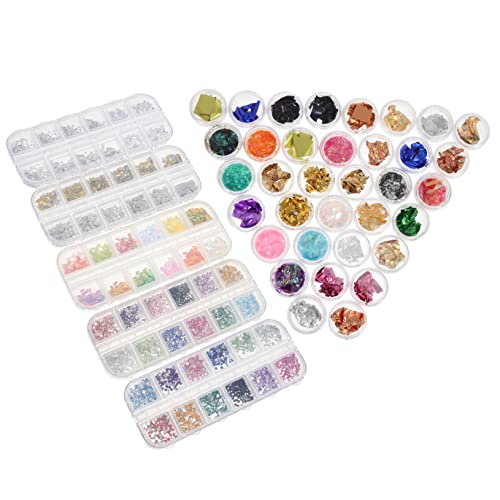 TOVINANNA 1Satz Farbige Folienpapier Nail Art Dekorationen für Maniküre Farben Leicht Kompakt für Nagelkunst für Anfänger DIY Nail Art TOVINANNA 1Satz Farbige Folienpapier Nail Art Dekorationen für Maniküre Farben Leicht Kompakt für Nagelkunst für Anfänger DIY Nail Art von TOVINANNA