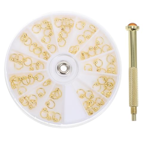 TOVINANNA 1Satz Maniküre Anhänger aus Legierung Nail Art DIY Schmuck für Kreative Nagelkunst und Dekorative Maniküre Kompakt und Einfach zu Verwenden für Zuhause von TOVINANNA
