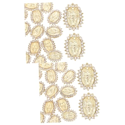 TOVINANNA 2 Sätze Nagelart Charms Metallische Nagelverzierungen Für Maniküre Diy Nageldekoration Design Für Täglichen Gebrauch Und Besondere Anlässe 20 Stück * 2 TOVINANNA 2 Sätze Nagelart Charms Metallische Nagelverzierungen Für Maniküre Diy Nageldekoration Design Für Täglichen Gebrauch Und Besondere Anlässe 20 Stück * 2 von TOVINANNA