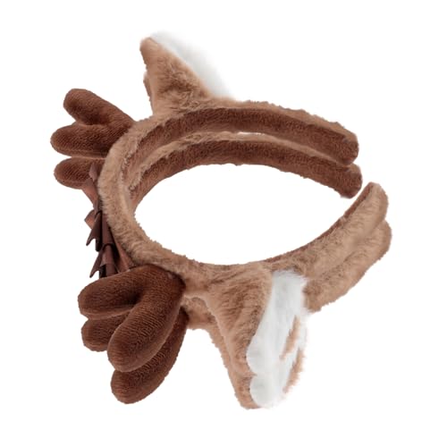 TOVINANNA 2 Stück Stirnband Haarschmuck Cosplay Erwachsene Kopfschmuck Kostüm Ohr Kind Karikatur Weihnachten Geweih Reh Weihnachts-haarschmuck Tierstirnband Weihnachtszubehör Plüschstoff TOVINANNA 2 Stück Stirnband Haarschmuck Cosplay Erwachsene Kopfschmuck Kostüm Ohr Kind Karikatur Weihnachten Geweih Reh Weihnachts-haarschmuck Tierstirnband Weihnachtszubehör Plüschstoff von TOVINANNA