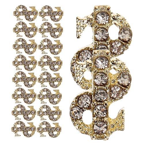 TOVINANNA 20 Stück Kawaii Nagel Charms Silberne Dollarzeichen Nagelverzierungen für Kreative Maniküre für Diy Nageldesigns Hochzeiten Partys und Feste TOVINANNA 20 Stück Kawaii Nagel Charms Silberne Dollarzeichen Nagelverzierungen für Kreative Maniküre für Diy Nageldesigns Hochzeiten Partys und Feste von TOVINANNA