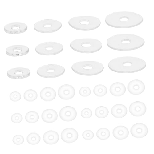 TOVINANNA 200 Stück Klare Stopperperlen für Armbänder und Diy Schmuckprojekte Vielseitige Bastelzubehör für Handarbeiten TOVINANNA 200 Stück Klare Stopperperlen für Armbänder und Diy Schmuckprojekte Vielseitige Bastelzubehör für Handarbeiten von TOVINANNA