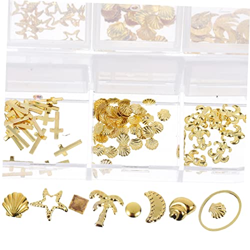 TOVINANNA 3 Box Boxen Nagelkunst Legierungs Dekorationen DIY Maniküre Aufkleber Verschiedene Muster für Kreative Nagelkunst Platzsparende Aufbewahrungsboxen für Einfachen Zugriff und TOVINANNA 3 Box Boxen Nagelkunst Legierungs Dekorationen DIY Maniküre Aufkleber Verschiedene Muster für Kreative Nagelkunst Platzsparende Aufbewahrungsboxen für Einfachen Zugriff und von TOVINANNA