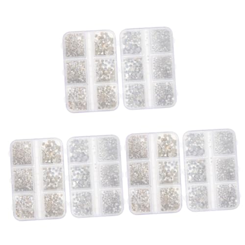 TOVINANNA 3 Sätze Glitzersteine Für Nagelkunst Boxen Strasssteine Charms Für Diy Nageldesign Dekoration Für Nägel Kunsthandwerk Und Schmuckherstellung 2boxen*3 von TOVINANNA