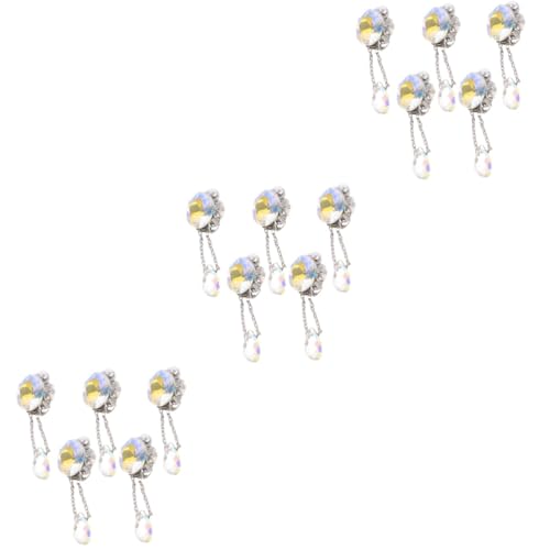 TOVINANNA 3 Sätze Rhinestone Charms Diy Nagelkunst Dekoration Für Maniküre Glänzende Schmuckstücke Für Nagelgestaltungen Für Zuhause Und Nagelsalons 5 Stück * 3 TOVINANNA 3 Sätze Rhinestone Charms Diy Nagelkunst Dekoration Für Maniküre Glänzende Schmuckstücke Für Nagelgestaltungen Für Zuhause Und Nagelsalons 5 Stück * 3 von TOVINANNA