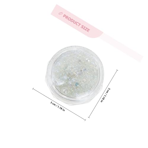 TOVINANNA 4 Boxen Perlennageldekoration Gemischte für DIY Nail Art Stil Glänzende Perlen für Nägel Schuhe Bastelzubehör Vielseitig Einsetzbar TOVINANNA 4 Boxen Perlennageldekoration Gemischte für DIY Nail Art Stil Glänzende Perlen für Nägel Schuhe Bastelzubehör Vielseitig Einsetzbar von TOVINANNA