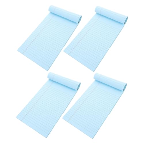 TOVINANNA 4 Stück Notizblock Set Teiliges Reiß Notizbuch Liniertes Memo Pad Tragbares Schreibheft Design für Schule und von TOVINANNA