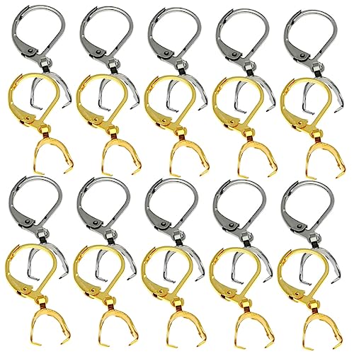 TOVINANNA 40 Stück Teiliges Ohrhaken aus Leicht und Robust mit Anhänger und Verschlussfunktion für DIY Schmuckherstellung für Ohrringe Armbänder und Bastelprojekte TOVINANNA 40 Stück Teiliges Ohrhaken aus Leicht und Robust mit Anhänger und Verschlussfunktion für DIY Schmuckherstellung für Ohrringe Armbänder und Bastelprojekte von TOVINANNA