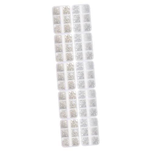 TOVINANNA 5 Sätze Glänzende Nail Art Strasssteine Boxen Mit Diy Nagel Charms Für Kreative Nageldesigns Für Nagelstudios Und Heimprojekte 2boxen*5 von TOVINANNA