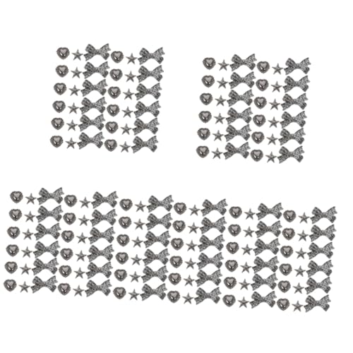 TOVINANNA 5 Sätze Punk Nail Art Zubehör Teiliges Legierung Charms Für Diy Nagelkunst Für Nagelstudios Und Heimwerkerprojekte Langlebig Und Funkelnd 30 Stück * 5 von TOVINANNA