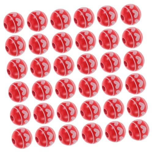 TOVINANNA 50 Stück Lippe Holzperlen Schmuckperlen Liebes Herzperlen Valentinsperlen Für Armbänder Valentins-silikonperlen Bastelperlen Mit Löchern Tonperlen Valentinstag Holzperlen Weiß Rot TOVINANNA 50 Stück Lippe Holzperlen Schmuckperlen Liebes Herzperlen Valentinsperlen Für Armbänder Valentins-silikonperlen Bastelperlen Mit Löchern Tonperlen Valentinstag Holzperlen Weiß Rot von TOVINANNA