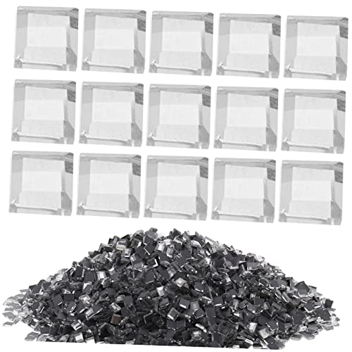 TOVINANNA 5000 Stück Mini Mosaik Dekorative Nägel Kunst Zubehör Transparent DIY Nail Art Ornamente für Maniküre Dekoration Einfach Anzuwenden für Design von TOVINANNA