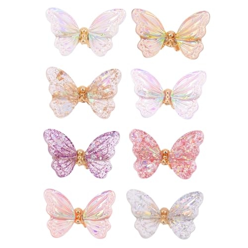 TOVINANNA 8 Stück Teiliges Schmetterlings Nagel Charms Nagelkunst Dekorationen für Kreative Maniküre Geeignet für Natürliche und Künstliche Nägel Einfach Anzuwenden für DIY Nail Art Designs TOVINANNA 8 Stück Teiliges Schmetterlings Nagel Charms Nagelkunst Dekorationen für Kreative Maniküre Geeignet für Natürliche und Künstliche Nägel Einfach Anzuwenden für DIY Nail Art Designs von TOVINANNA