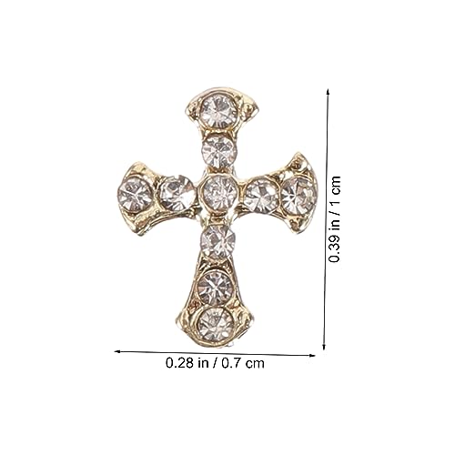 TOVINANNA 80 Stück Teiliges Nagel Charms Nail Art Kreuz Anhänger für Damen Maniküre DIY Salon Zubehör Langlebig und Detailreich TOVINANNA 80 Stück Teiliges Nagel Charms Nail Art Kreuz Anhänger für Damen Maniküre DIY Salon Zubehör Langlebig und Detailreich von TOVINANNA