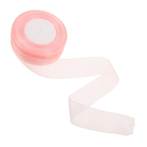 TOVINANNA Dekoratives Chiffonband Yards Transparent Rosa Organza Geschenkband für Hochzeitsdekoration Blumenarrangements Bastelprojekte und Verpackungen Vielseitig Einsetzbar und Einfach zu TOVINANNA Dekoratives Chiffonband Yards Transparent Rosa Organza Geschenkband für Hochzeitsdekoration Blumenarrangements Bastelprojekte und Verpackungen Vielseitig Einsetzbar und Einfach zu von TOVINANNA