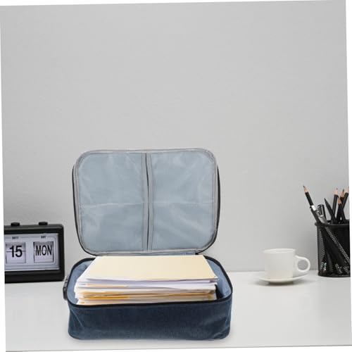 TOVINANNA Großer Dokumenten Organizer mit Passwortschloss Mehrschichtiger Aufbewahrungsbeutel Tragbare Reisetasche für Wichtige Unterlagen Multifunktionaler Stilvoller Aktenhalter für TOVINANNA Großer Dokumenten Organizer mit Passwortschloss Mehrschichtiger Aufbewahrungsbeutel Tragbare Reisetasche für Wichtige Unterlagen Multifunktionaler Stilvoller Aktenhalter für von TOVINANNA