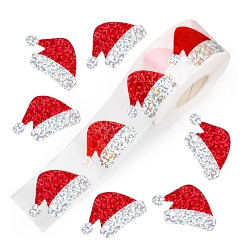 500pcs Weihnachtshut Dekorativ Aufkleber Sparkling Wicking Etikett Für Kartenherstellung Cnady Bag Verpackung Urlaub Dekoration Urlaub Wickelaufkleber Set 500pcs Weihnachtshut Dekorativ Aufkleber Sparkling Wicking Etikett Für Kartenherstellung Cnady Bag Verpackung Urlaub Dekoration Urlaub Wickelaufkleber Set von TOWARDSNAN