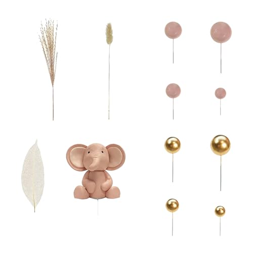 Elefant Themen Kuchen Dekorations Kits Für Geburtstagsfeier Babypartys Hochzeitstorte Mit Luftballons Und Figuren Elefant Themen Kuchen Dekorations Kits Für Geburtstagsfeier Babypartys Hochzeitstorte Mit Luftballons Und Figuren von TOWARDSNAN