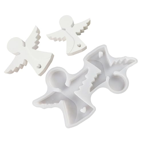 Engel Flügel Silikonformen Für Handgefertigte Kerzenseife Home Dekoration Mehrzweck Silikone Formen Für Epoxidharz Craft Engel Wing Herzseife Schimmelpilze von TOWARDSNAN