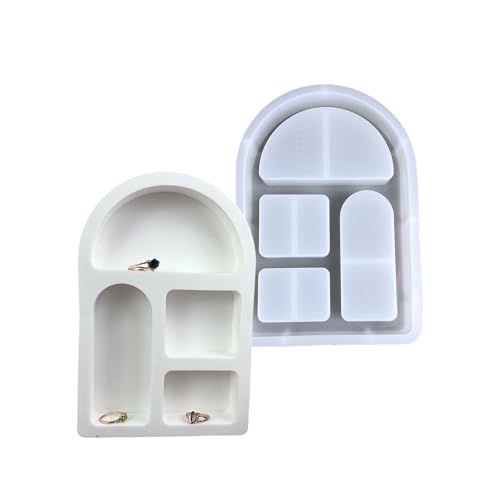 Miniaturhaus Ornamente Die Silikonformen Für Wölbungen Für Gips Und Harzguss In Häusern Dekoren Basteln von TOWARDSNAN