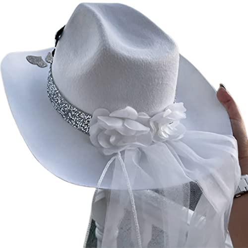 TOWARDSNAN Cowgirl Mit Schleier Schimmernden Perlen Für Junggesellenparty Flashing Pearls Western Cowgirl Für Braut TOWARDSNAN Cowgirl Mit Schleier Schimmernden Perlen Für Junggesellenparty Flashing Pearls Western Cowgirl Für Braut von TOWARDSNAN
