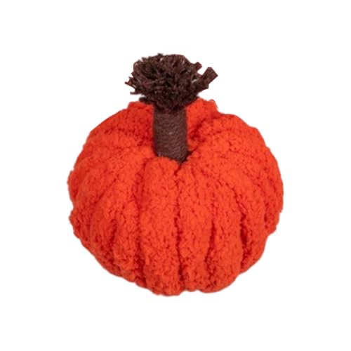 TOWARDSNAN Handgefertigte Häkelkürbisdekoration Einzigartige Feiertags Plushie Polyester Handwerk Für Party Table Display Holiday Häkeln von TOWARDSNAN