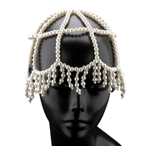 TOWARDSNAN Vintage Inspirierte Häkelstrickhut Perlen Tassels Dekoration Party Kostümzubehör Für Hochzeiten Und Brautveranstaltungen TOWARDSNAN Vintage Inspirierte Häkelstrickhut Perlen Tassels Dekoration Party Kostümzubehör Für Hochzeiten Und Brautveranstaltungen von TOWARDSNAN