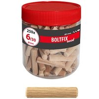 TOX BOLTFIX wood 015200101 Holzdübel Ø 6,0 mm x 30,0 mm, 250 St. von TOX