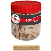 TOX BOLTFIX wood 015200181 Holzdübel Ø 10,0 mm x 40,0 mm, 80 St. von TOX