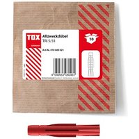 TOX TRI 5/31 010600021 Universaldübel Ø 5,0 mm x 31,0 mm, 10 St. von TOX