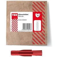 TOX TRI 6/36 010600051 Universaldübel Ø 6,0 mm x 36,0 mm, 10 St. TOX TRI 6/36 010600051 Universaldübel Ø 6,0 mm x 36,0 mm, 10 St. von TOX