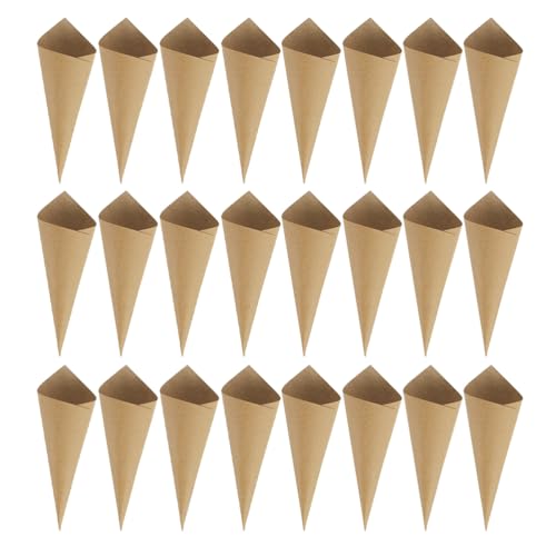 120st Konfetti- Aus Kraftpapier Einweg-lebensmittelkegel Kleine Blumenstrauß-papierkegel Konfetti-kegelhalter Waffeltütenhalter Fräulein Blütenblatt Getrocknete Rosen 120st Konfetti- Aus Kraftpapier Einweg-lebensmittelkegel Kleine Blumenstrauß-papierkegel Konfetti-kegelhalter Waffeltütenhalter Fräulein Blütenblatt Getrocknete Rosen von TOYANDONA