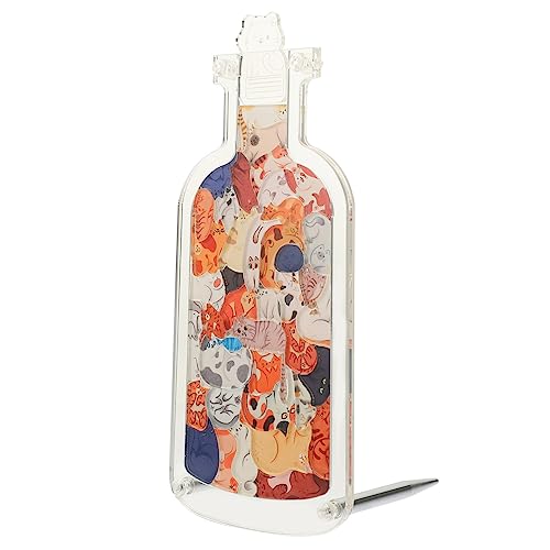 1Satz Kreatives Driftflaschen Puzzle für Transparentes Wohnaccessoire zur Tischdekoration für Jungen und für Heim und Fotografie von TOYANDONA
