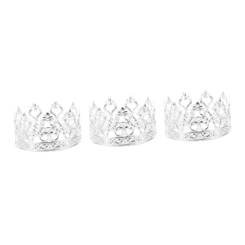 3st Kronenkuchen Dekorieren Kuchendekorationen Aus Gold Kronenaufsatz Für Kuchen Kronen-kuchenornament Krone Kuchen Topper Mini Tiara Mini-kronen-kuchenaufsatz Silver Eisenblech TOYANDONA 3st Kronenkuchen Dekorieren Kuchendekorationen Aus Gold Kronenaufsatz Für Kuchen Kronen-kuchenornament Krone Kuchen Topper Mini Tiara Mini-kronen-kuchenaufsatz Silver Eisenblech TOYANDONA von TOYANDONA