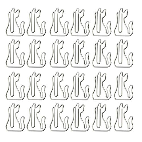 50 Stück Journaling-büroklammern Cartoon-büroklammer Heftklammern Tierische Papierklammern Tierische Büroklammern Kätzchen Partyzubehör Bueroklammer Katze Kind Mini Silberne Katze 50 Stück Journaling-büroklammern Cartoon-büroklammer Heftklammern Tierische Papierklammern Tierische Büroklammern Kätzchen Partyzubehör Bueroklammer Katze Kind Mini Silberne Katze von TOYANDONA
